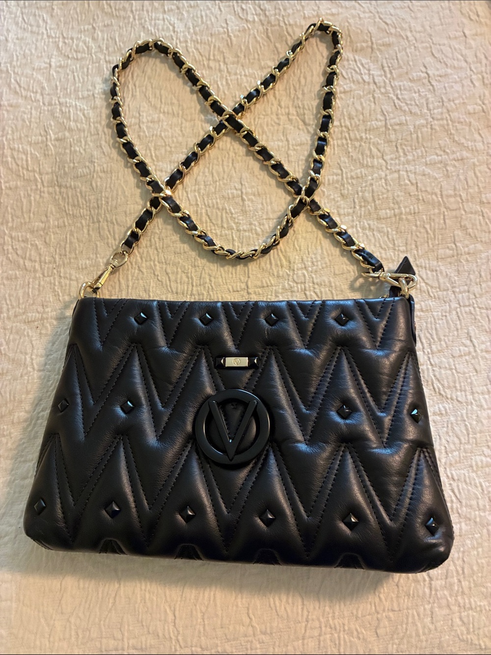 VALENTINO BY MARIO VALENTINO
Vanille Leather Crossbody Bag